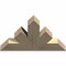 Ekena Millwork Saratoga Rough Sawn Timber Gable Bracket, Douglas Fir, 36"W x 23"H x 4"D x 6"F, 15/12 Pitch GBW036X23X0406SAR00RDF - alternate 3
